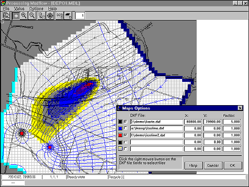 Pathlines and Plume