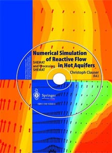 Numerical Simulation of Reactive Flow in Hot Aquifers